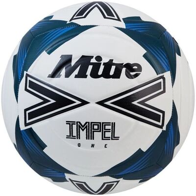 Football Mitre Impel One 2024 Blanc/Noir/Bleu - Football Football Mitre Impel One 2024 Blanc/Noir/Bleu - Football