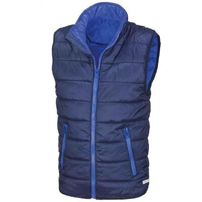 Result Core Navy/Royal Blue Childrens Padded Body Warmer - Body Warmer Result Core Navy/Royal Blue Childrens Padded Body Warmer - Body Warmer