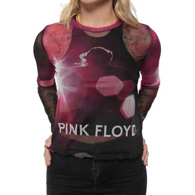 Pink Floyd Knebworth '90 Mesh Long-Sleeved T-Shirt - T-Shirt Pink Floyd Knebworth '90 Mesh Long-Sleeved T-Shirt - T-Shirt