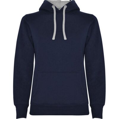 Roly Navy Blue/Grey Marl Urban Hoodie M - Hoodie Roly Navy Blue/Grey Marl Urban Hoodie M - Hoodie