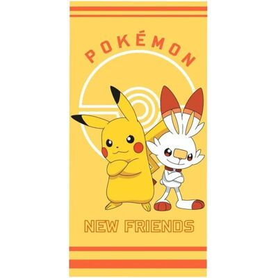 Pokémon Pikachu Scorbunny Puuvillainen Pyyhe - Pyyhe Pokémon Pikachu Scorbunny Puuvillainen Pyyhe - Pyyhe