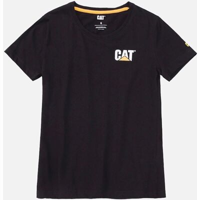 Caterpillar Heren Handelsmerk T-Shirt - Zwart - Maat: 44/Regulier Caterpillar Heren Handelsmerk T-Shirt - Zwart - Maat: 44/Regulier