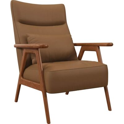 John Lewis - Hendricks - Leather - Dark legs - Armchair John Lewis - Hendricks - Leather - Dark legs - Armchair