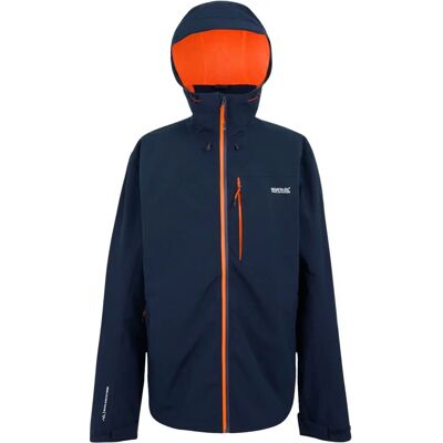 Chaqueta impermeable para hombre Birchdale II de Regatta - Transpirable, Azul Marino, XXL Chaqueta impermeable para hombre Birchdale II de Regatta - Transpirable, Azul Marino, XXL