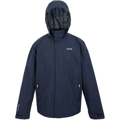 Regatta Marine Matt II Wasserdichte Atmungsaktive Jacke - Vollreißverschluss, M Regatta Marine Matt II Wasserdichte Atmungsaktive Jacke - Vollreißverschluss, M