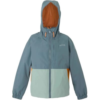 Regatta Boys Hanleigh II Glacier Fox Waterproof Jacket - Kids' Rainproof Coat Regatta Boys Hanleigh II Glacier Fox Waterproof Jacket - Kids' Rainproof Coat