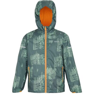 Veste Imperméable Lever II de Regatta - Enfants Temps Orageux Marigold - Publicité Veste Imperméable Lever II de Regatta - Enfants Temps Orageux Marigold - Publicité