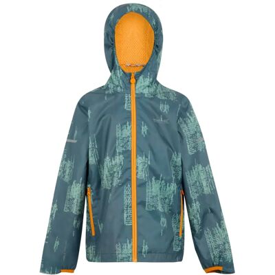 Veste imperméable Regatta Lever II Marigold pour garçons - Veste pour enfants - Publicité Veste imperméable Regatta Lever II Marigold pour garçons - Veste pour enfants - Publicité