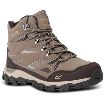Regatta Dames Holcombe III Walnut White Pepper Waterdichte Wandelschoenen Regatta Dames Holcombe III Walnut White Pepper Waterdichte Wandelschoenen