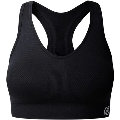 Dare2b Damen React Sport-BH Schwarz L - Sport-BH Dare2b Damen React Sport-BH Schwarz L - Sport-BH