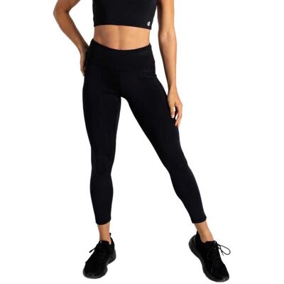 Dare2b Womens Influential II Gym Yoga Leggings - Black, Size 14 Dare2b Womens Influential II Gym Yoga Leggings - Black, Size 14