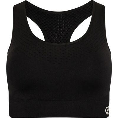 Dare2b Damen Dont Sweat It II Sport-BH - Schwarz Dare2b Damen Dont Sweat It II Sport-BH - Schwarz