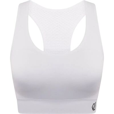 Dare2b Soutien-gorge Sport Femmes Dont Sweat It II - Blanc - Publicité Dare2b Soutien-gorge Sport Femmes Dont Sweat It II - Blanc - Publicité