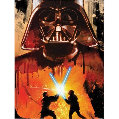 Star Wars Battle Print - 40cm x 30cm Star Wars Battle Print - 40cm x 30cm