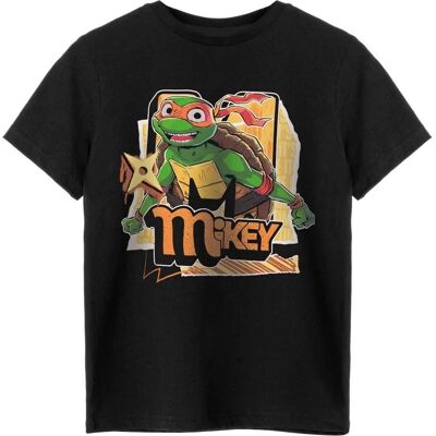 Teenage Mutant Ninja Turtles Michelangelo Black T-Shirt - 5-6 Years Teenage Mutant Ninja Turtles Michelangelo Black T-Shirt - 5-6 Years