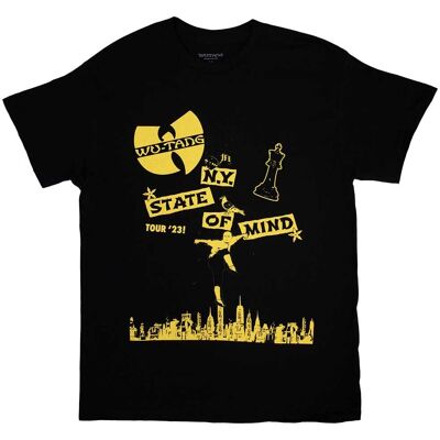 Wu-Tang Clan Unisex Tour '23 NY State Of Mind Back Print T-Shirt - T-Shirt Wu-Tang Clan Unisex Tour '23 NY State Of Mind Back Print T-Shirt - T-Shirt
