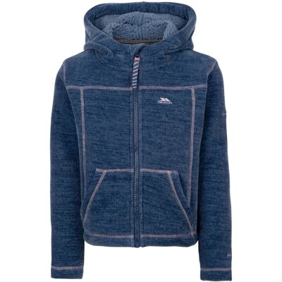 Jaqueta de fleece para meninas Trespass Cossie - Azul - Tamanho 5-6 anos Jaqueta de fleece para meninas Trespass Cossie - Azul - Tamanho 5-6 anos