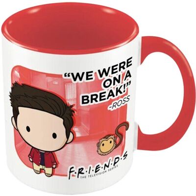 Friends - Chibi Ross - White/Red - 325ml - Mug Friends - Chibi Ross - White/Red - 325ml - Mug