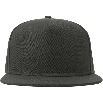Casquette de baseball unisexe pour adulte à 5 panneaux gris foncé - Baseball Cap Casquette de baseball unisexe pour adulte à 5 panneaux gris foncé - Baseball Cap