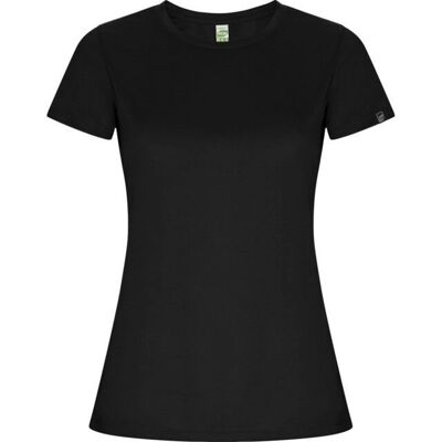 Roly Imola Black Fitted Short-Sleeve T-Shirt - T-Shirt Roly Imola Black Fitted Short-Sleeve T-Shirt - T-Shirt