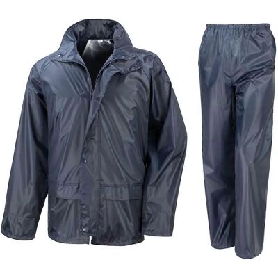 Pertemba FR - Unisex Rain Suit Navy XXL - Rain Suit Pertemba FR - Unisex Rain Suit Navy XXL - Rain Suit