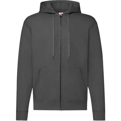 Fruit of the Loom Unisex Klassieke Hoodie - Lichtgrijs - Hoodie Fruit of the Loom Unisex Klassieke Hoodie - Lichtgrijs - Hoodie