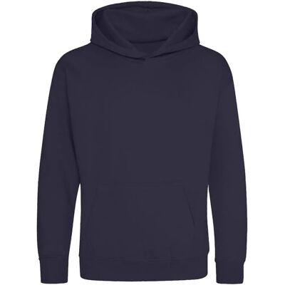Felpa Con Cappuccio Per Bambini Awdis Oxford Navy - Felpa Felpa Con Cappuccio Per Bambini Awdis Oxford Navy - Felpa