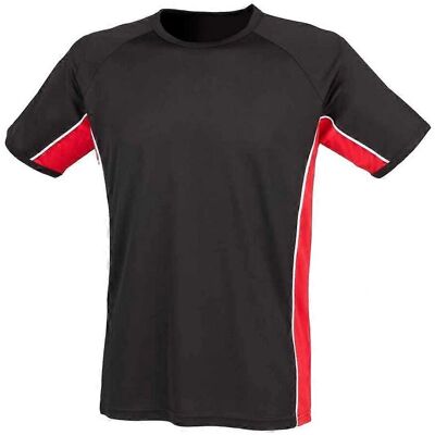 Finden & Hales Kids Black Performance T-Shirt - Childrens/Youth T-Shirt Finden & Hales Kids Black Performance T-Shirt - Childrens/Youth T-Shirt