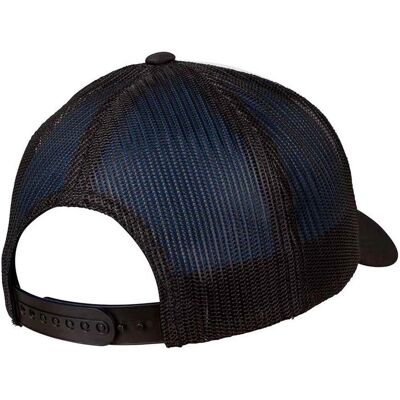Casquette Trucker Rétro Flexfit Argent/Blanc - Casquette Casquette Trucker Rétro Flexfit Argent/Blanc - Casquette