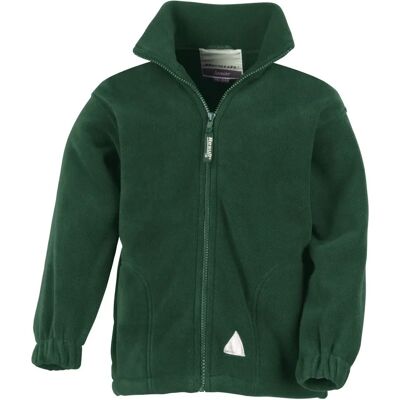 Result Childrens Polartherm Fleece Jacket - Kids Forest 8-10 Years Result Childrens Polartherm Fleece Jacket - Kids Forest 8-10 Years