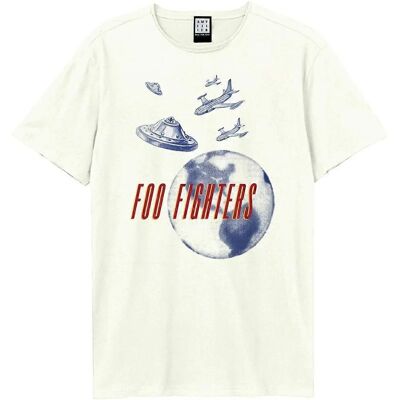 Foo Fighters Vintage T-Shirt - White XXL - T-shirt Foo Fighters Vintage T-Shirt - White XXL - T-shirt