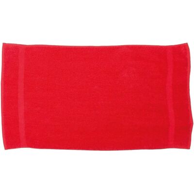 Towel City Red Luxury Bath Towel - Bath Towel Towel City Red Luxury Bath Towel - Bath Towel