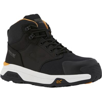 Botas de Segurança Nubuck Regatta Metafort - Preto/Branco - Tamanho: 6 UK Botas de Segurança Nubuck Regatta Metafort - Preto/Branco - Tamanho: 6 UK