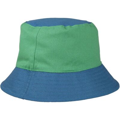 Regatta Kinderen Kids Pikant Groen Marokkaans Blauw Reversibele Emmer Hoed - Emmer Hoed Regatta Kinderen Kids Pikant Groen Marokkaans Blauw Reversibele Emmer Hoed - Emmer Hoed
