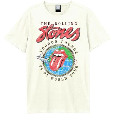 Amplified Unisex Adult Voodoo Lounge Tour T-Shirt - Vintage White - T-Shirt Amplified Unisex Adult Voodoo Lounge Tour T-Shirt - Vintage White - T-Shirt
