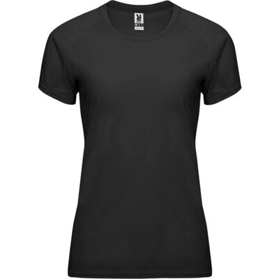 Roly Black Short-Sleeved Sports T-Shirt - T-Shirt Roly Black Short-Sleeved Sports T-Shirt - T-Shirt