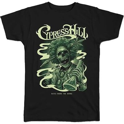 Cypress Hill M Skull T-Shirt - T-Shirt Cypress Hill M Skull T-Shirt - T-Shirt