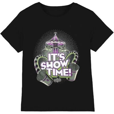 Beetlejuice Unisex È Showtime Carosello Maglietta - Maglietta Beetlejuice Unisex È Showtime Carosello Maglietta - Maglietta