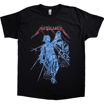 Metallica Unisex Adult Justice T-Shirt - T-Shirt Metallica Unisex Adult Justice T-Shirt - T-Shirt