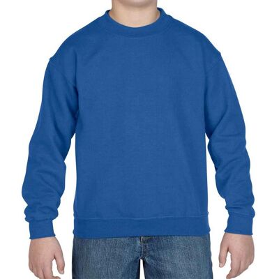 Gildan Royal Blue 5Y Heavy Blend Drop Shoulder Sweatshirt - Childrens Gildan Royal Blue 5Y Heavy Blend Drop Shoulder Sweatshirt - Childrens