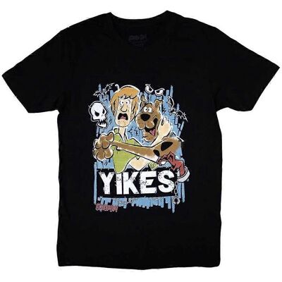 Maglietta Unisex Nera Scooby-Doo - Adulti Maglietta Unisex Nera Scooby-Doo - Adulti