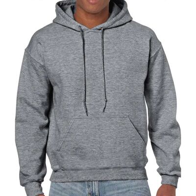 Gildan Heavy Blend Hoodie - Unisex Adult - 3XL - Graphite Heather Gildan Heavy Blend Hoodie - Unisex Adult - 3XL - Graphite Heather