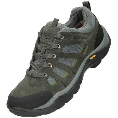 Mountain Warehouse Heren Field Extreme Suede Waterdichte Wandelschoenen - Grijs - Maat 7.5 UK Mountain Warehouse Heren Field Extreme Suede Waterdichte Wandelschoenen - Grijs - Maat 7.5 UK