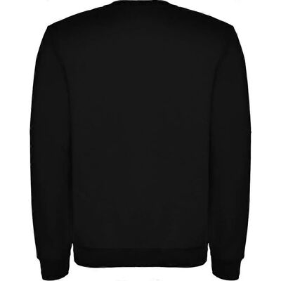 Roly Unisex Clasica Crew Neck Sweatshirt - Black - Sweatshirt Roly Unisex Clasica Crew Neck Sweatshirt - Black - Sweatshirt