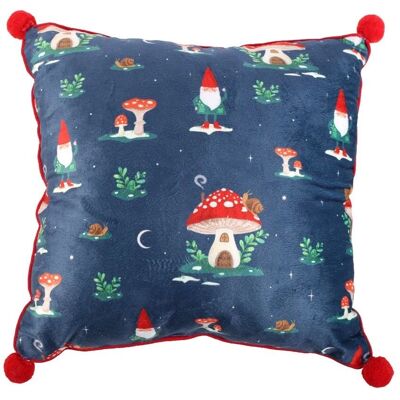 Something Different Gnome Pom Pom Coussin Carré Rempli - Coussin - Publicité Something Different Gnome Pom Pom Coussin Carré Rempli - Coussin - Publicité