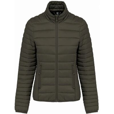 Kariban Womens Lightweight Padded Jacket - Light Khaki - Jacket Kariban Womens Lightweight Padded Jacket - Light Khaki - Jacket