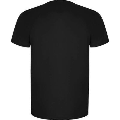 Roly Imola Black Short-Sleeved Sports T-Shirt Roly Imola Black Short-Sleeved Sports T-Shirt