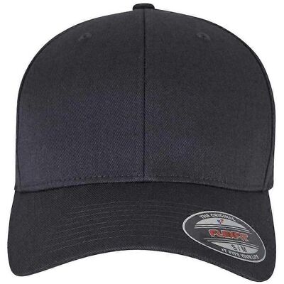 Flexfit Casquette en laine peignée charbon - Casquette Flexfit Casquette en laine peignée charbon - Casquette
