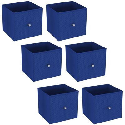 URBN Living - 6 - Royal Blue - Storage Cube URBN Living - 6 - Royal Blue - Storage Cube