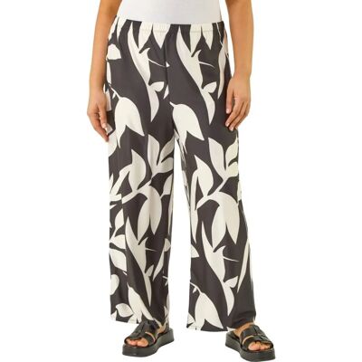 Pantalons extensibles à imprimé de feuilles Roman Originals UK - Femme 18 - Publicité Pantalons extensibles à imprimé de feuilles Roman Originals UK - Femme 18 - Publicité